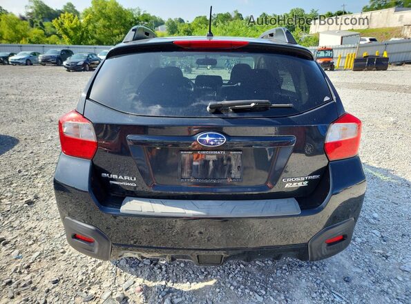 JF2GPABC1G8293458 2016 SUBARU CROSSTREK Black უკანა ხედი