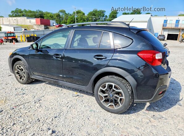 JF2GPABC1G8293458 2016 SUBARU CROSSTREK Black უკანა მარცხენა