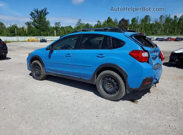 JF2GPABC1GH202205 2016 SUBARU CROSSTREK Blue Հետևի ձախ