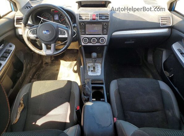 JF2GPABC1GH202205 2016 SUBARU CROSSTREK Blue Առջևի վահանակի տեսք
