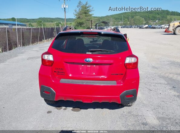JF2GPABC1H8201508 2017 SUBARU CROSSTREK Red 