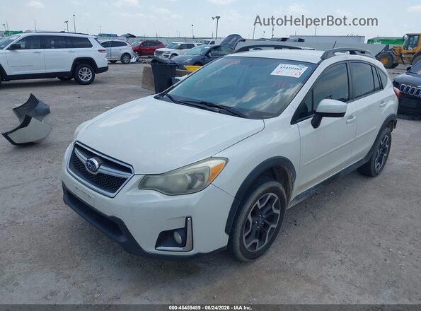 JF2GPABC1H8232497 2017 SUBARU CROSSTREK White Przód lewy