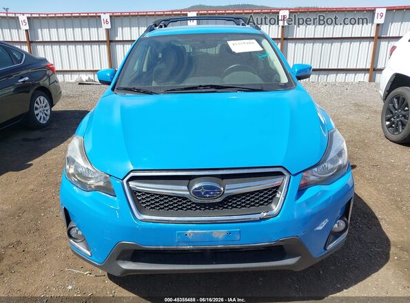 JF2GPABC1HH270294 2017 SUBARU CROSSTREK Синий Вид щитка приборов