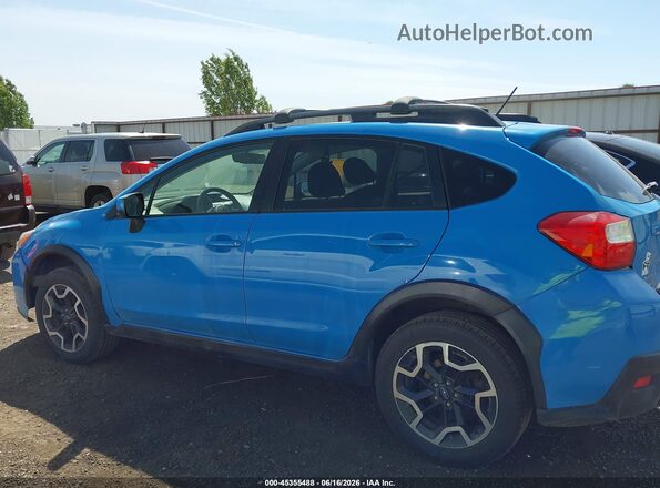 JF2GPABC1HH270294 2017 SUBARU CROSSTREK Синий Панорамный вид салона 360°