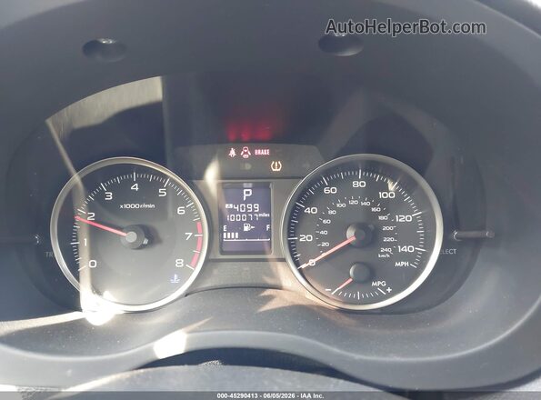 JF2GPABC2G8268312 2016 SUBARU CROSSTREK Silver უკანა სავარძლების ხედი