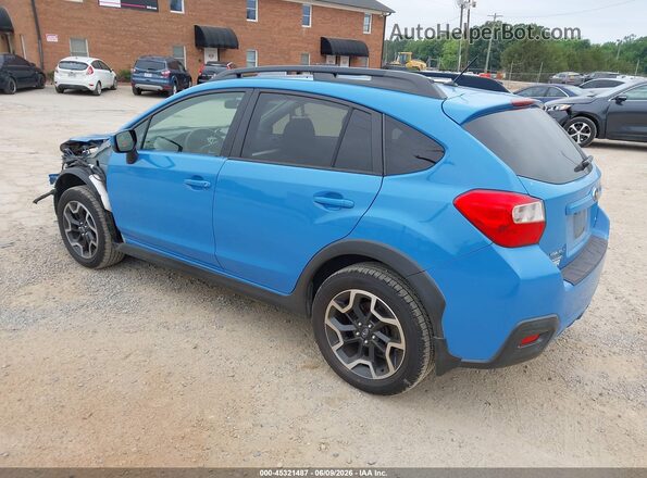 JF2GPABC2G8339055 2016 SUBARU CROSSTREK Blue Задня ліва чверть