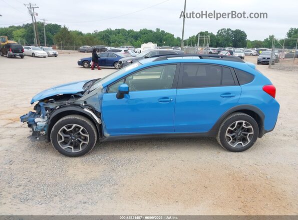 JF2GPABC2G8339055 2016 SUBARU CROSSTREK Blue Панорамний вид салону 360°