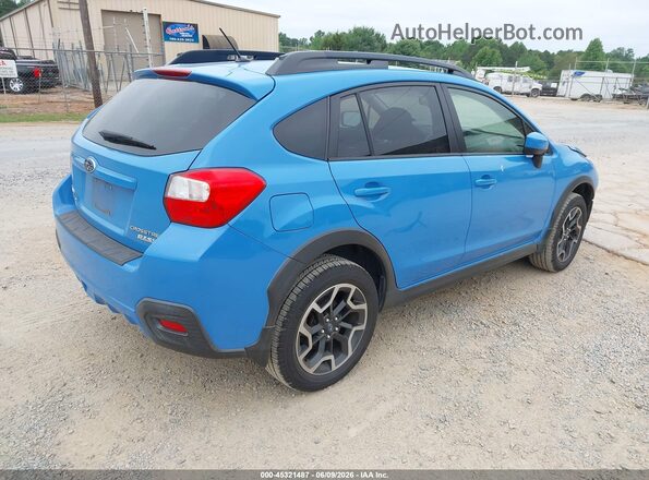 JF2GPABC2G8339055 2016 SUBARU CROSSTREK Blue Задня права чверть
