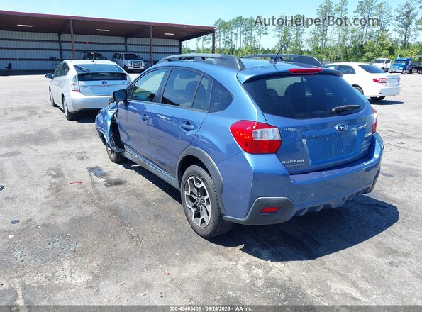 JF2GPABC2HH247610 2017 SUBARU CROSSTREK Синий Задняя левая четверть
