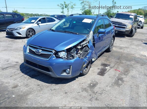 JF2GPABC2HH247610 2017 SUBARU CROSSTREK Синий Передняя левая четверть