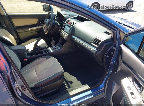 JF2GPABC2HH247610 2017 SUBARU CROSSTREK Синий Вид салона спереди