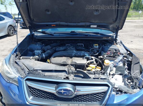 JF2GPABC2HH247610 2017 SUBARU CROSSTREK Синий Вид сзади