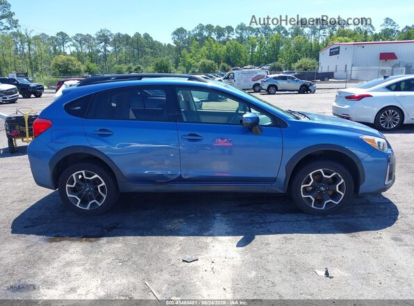 JF2GPABC2HH247610 2017 SUBARU CROSSTREK Синий Вид задней части салона
