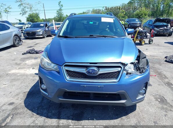 JF2GPABC2HH247610 2017 SUBARU CROSSTREK Синий Вид щитка приборов
