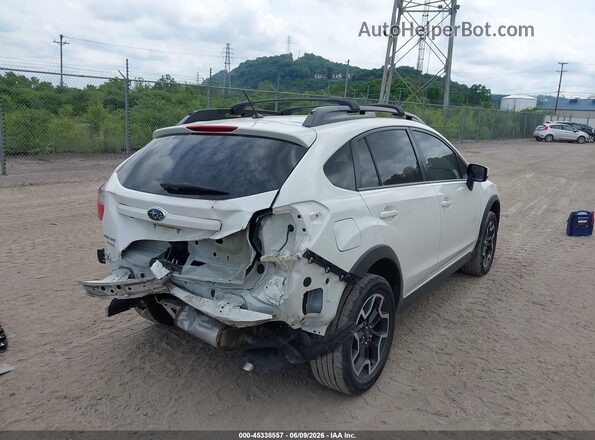 JF2GPABC2HH263192 2017 SUBARU CROSSTREK White Задня права чверть