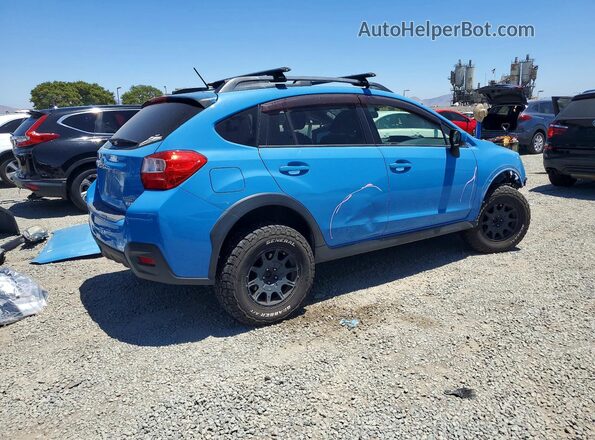 JF2GPABC3G8321602 2016 SUBARU CROSSTREK Синий Задняя правая четверть