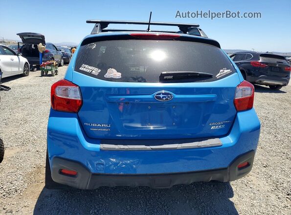 JF2GPABC3G8321602 2016 SUBARU CROSSTREK Синий Вид сзади