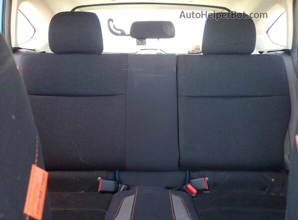 JF2GPABC3G8321602 2016 SUBARU CROSSTREK Синий Вид задних сидений