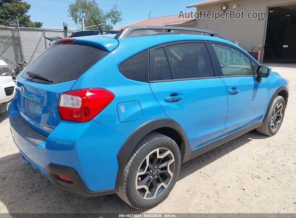 JF2GPABC3G8326945 2016 SUBARU CROSSTREK Blue Задня права чверть