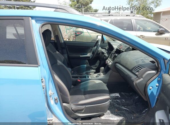 JF2GPABC3G8326945 2016 SUBARU CROSSTREK Blue Вид салону спереду