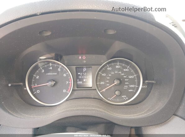 JF2GPABC3G8326945 2016 SUBARU CROSSTREK Blue Вид задніх сидінь