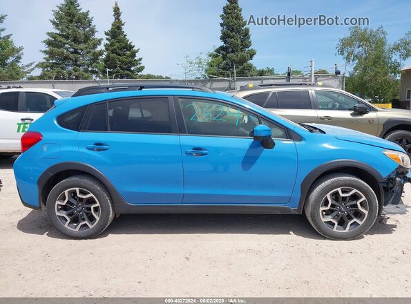 JF2GPABC3G8326945 2016 SUBARU CROSSTREK Blue Панорамний вид салону 360°
