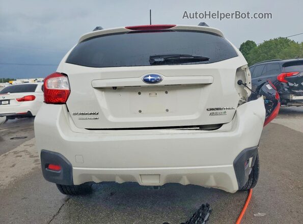 JF2GPABC3H8223073 2017 SUBARU CROSSTREK Белый Вид сзади