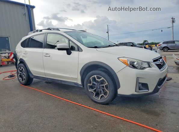 JF2GPABC3H8223073 2017 SUBARU CROSSTREK Белый Передняя правая четверть