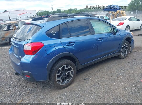 JF2GPABC3HH252458 2017 SUBARU CROSSTREK Blue Задня права чверть