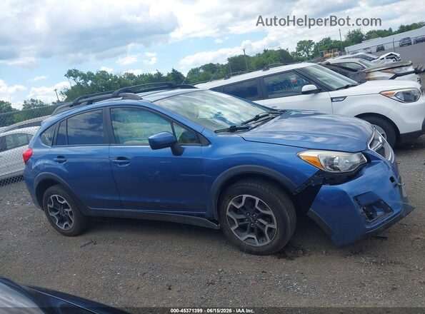 JF2GPABC3HH252458 2017 SUBARU CROSSTREK Blue Панорамний вид салону 360°
