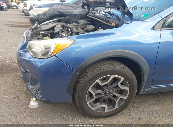 JF2GPABC3HH252458 2017 SUBARU CROSSTREK Blue Вид спереду