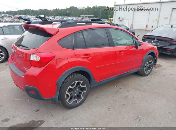 JF2GPABC4G8309989 2016 SUBARU CROSSTREK Red Trasero derecho
