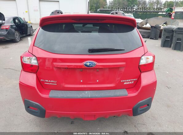 JF2GPABC4G8309989 2016 SUBARU CROSSTREK Red 
