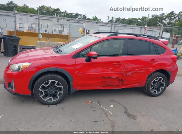 JF2GPABC4G8309989 2016 SUBARU CROSSTREK Red Vista frontal