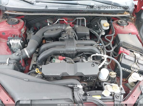 JF2GPABC4G8309989 2016 SUBARU CROSSTREK Red Vista trasera