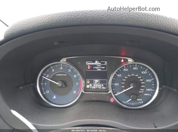 JF2GPABC4G8309989 2016 SUBARU CROSSTREK Red Vista de los asientos traseros