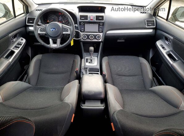 JF2GPABC4HH275957 2017 SUBARU CROSSTREK Green Dashboard view