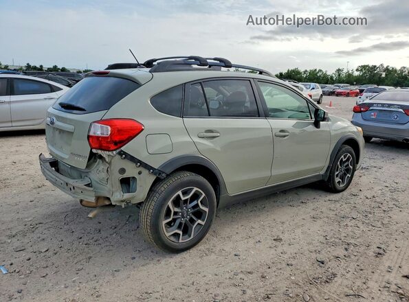 JF2GPABC4HH275957 2017 SUBARU CROSSTREK Green Rear right