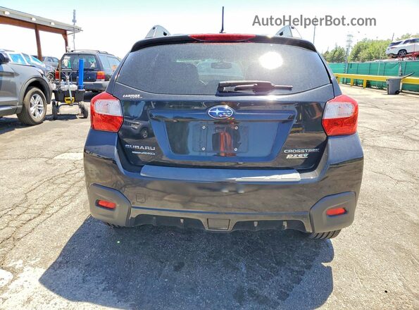 JF2GPABC5G8292796 2016 SUBARU CROSSTREK Black Հետևի տեսք