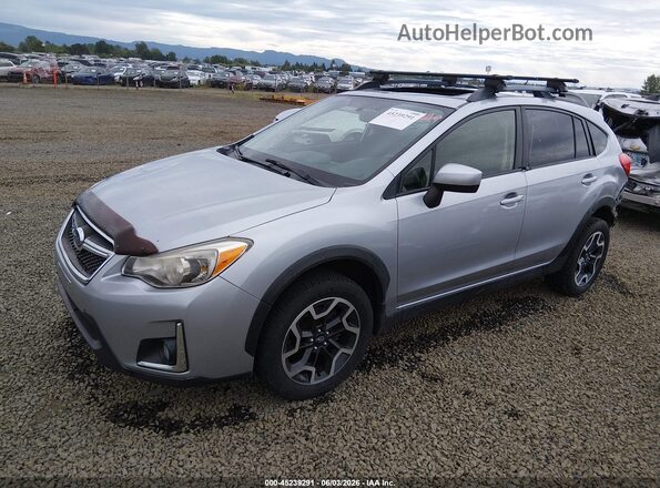JF2GPABC5G8318636 2016 SUBARU CROSSTREK Silver Przód lewy