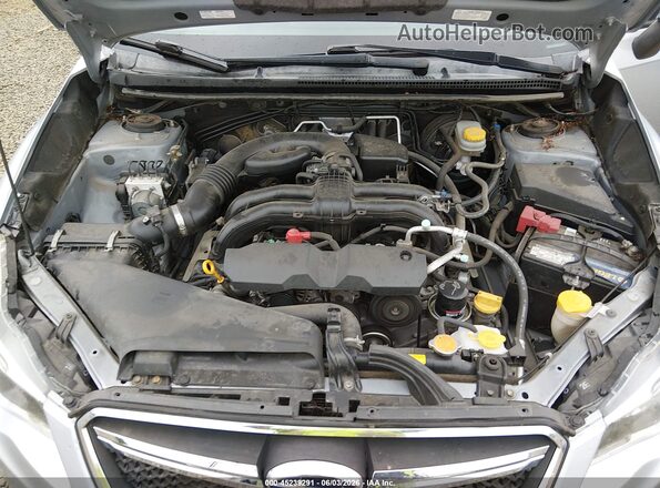 JF2GPABC5G8318636 2016 SUBARU CROSSTREK Silver Widok z tyłu