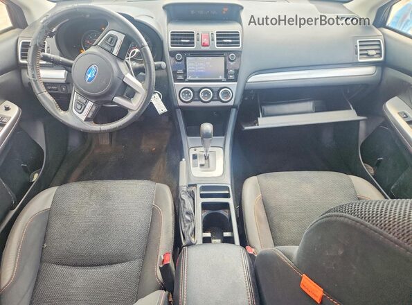 JF2GPABC6H8200483 2017 SUBARU CROSSTREK Charcoal Вид панелі приладів