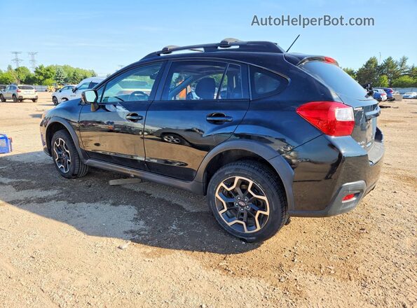 JF2GPABC6H8266810 2017 SUBARU CROSSTREK Черный Задняя левая четверть