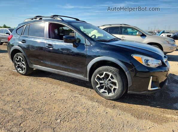 JF2GPABC6H8266810 2017 SUBARU CROSSTREK Черный Передняя правая четверть