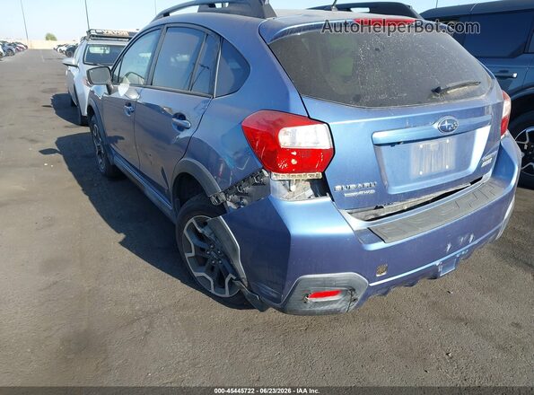 JF2GPABC6H8267858 2017 SUBARU CROSSTREK Blue უკანა მარცხენა