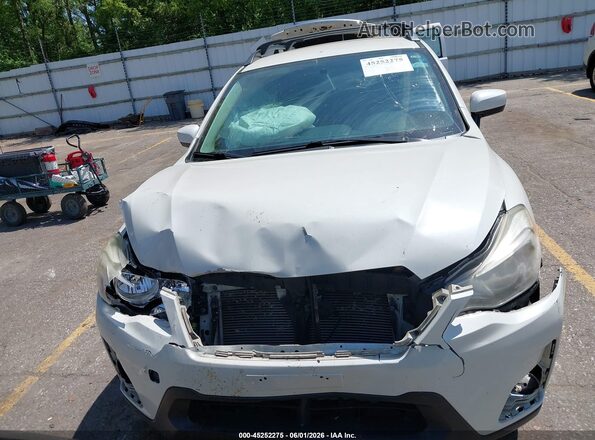 JF2GPABC6HG241556 2017 SUBARU CROSSTREK White Вид щитка приладів