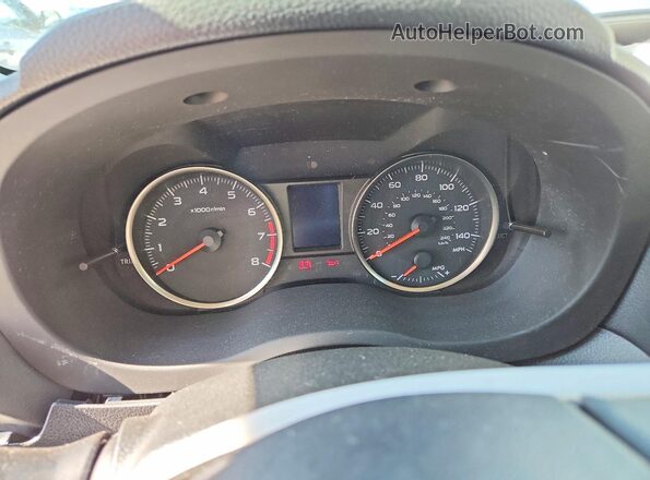 JF2GPABC7G8209420 2016 SUBARU CROSSTREK Silver ხელსაწყოთა პანელის ხედი