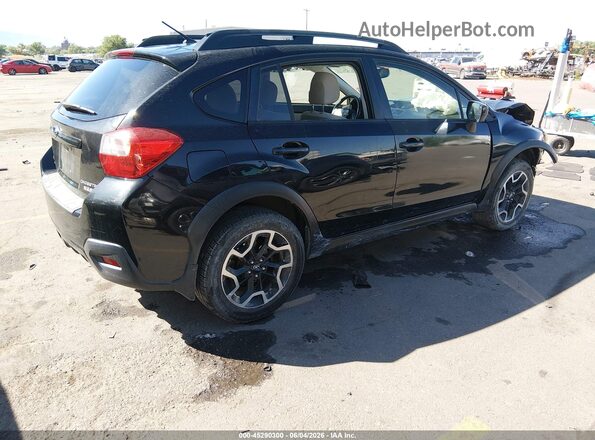 JF2GPABC7G8227058 2016 SUBARU CROSSTREK Black Հետևի աջ