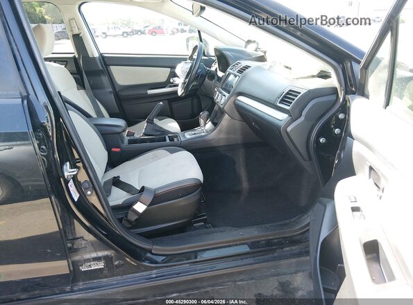JF2GPABC7G8227058 2016 SUBARU CROSSTREK Black Սալոնի դիմացի տեսք