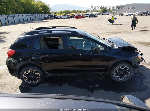 JF2GPABC7G8227058 2016 SUBARU CROSSTREK Black Սալոնի 360 աստիճան տեսք